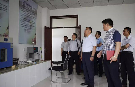 產(chǎn)發(fā)集團韓董事長一行蒞臨我公司考察指導